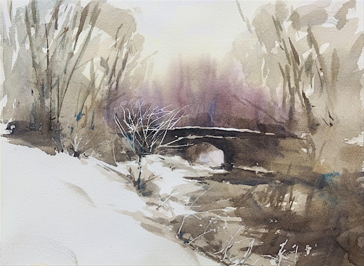
		Online watercolour painting with Mike Willdridge image
