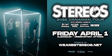 Stereos 2022 Canadian Tour primary image