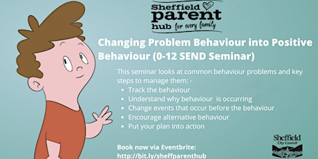 Seminar - Changing Problem Behaviour into Positive Behaviour (0-12 SEND) tickets