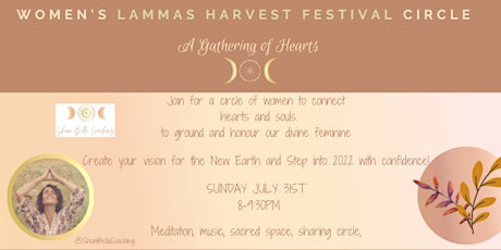 Lammas Harvest Festival Women's Circle- A Gathering of Hearts tickets