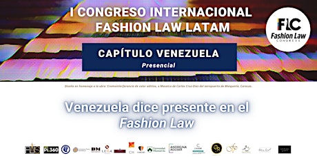 Imagen principal de I Congreso Internacional Fashion Law Latam. Capítulo Venezuela. Presencial