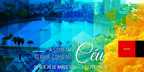 Imagem principal do evento CONFERÊNCIA DPR 2016 - MOVIMENTO - JOÃO PESSOA