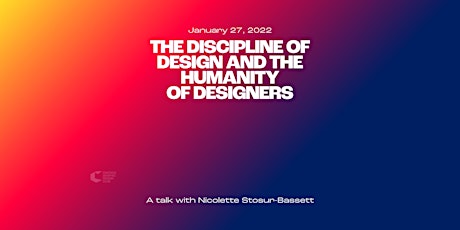 The Discipline of Design and the Humanity  of Designers | A Talk tickets