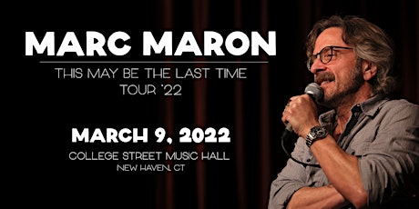Marc Maron: This May Be The Last Time tickets