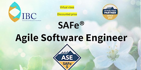 SAFe® Agile Software Engineering 5.0 - Remote class tickets