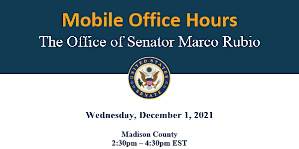 Madison County- Mobile Office Hours