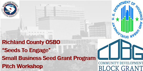 "Seeds to Engage" Seed Grant Application Pitch Workshop (December 8, 2021)