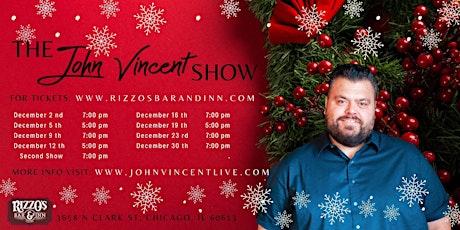 The John Vincent Show : Holiday Concert December 5th