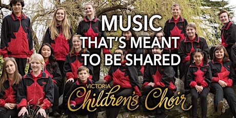 Victoria Children's Choir SEASON FINALE CONCERT primary image
