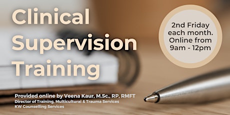 Clinical Supervision Training 2022 primary image