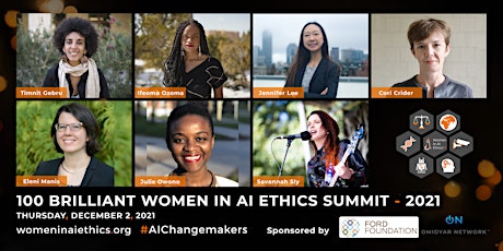 100 Brilliant Women in AI Ethics - Annual Summit 2021 primary image