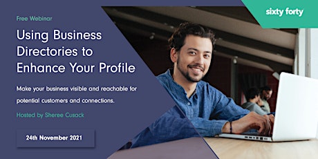 Free Webinar: Using Business Directories to Enhance your Profile primary image