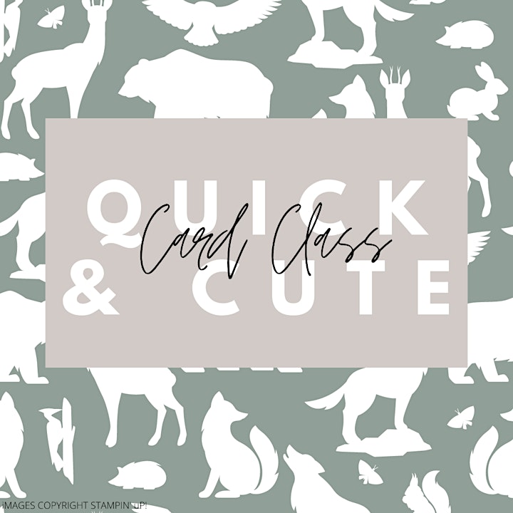 March Quick & Cute Card Class at Tie One On Creativity Bar image