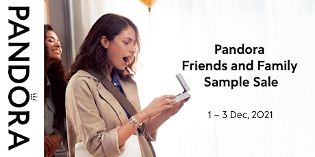 Pandora Friends and Family Sample Sale 2021 primary image