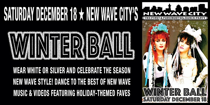 
		2 for 1 admission to New Wave City "New Wave Winter Ball" Dec 18 image
