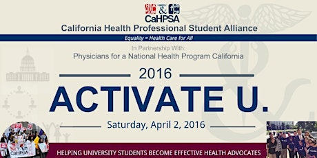 Activate U. :Helping University Students Become Effective Health Advocates primary image