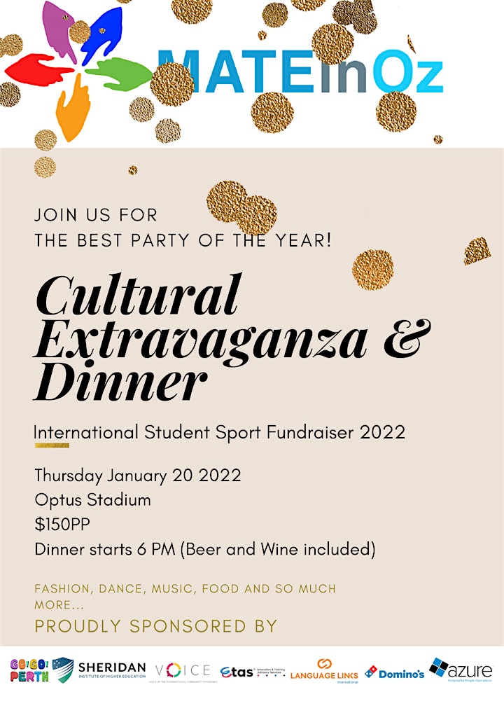 
		Cultural Extravaganza & Dinner image
