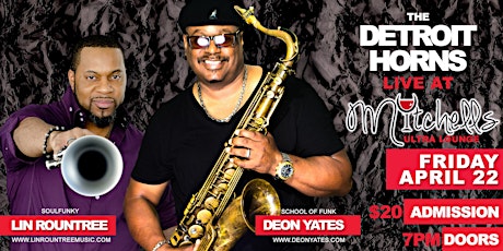 The Detroit Horns DeonYates & LinRountree Live in Cleveland, OH primary image