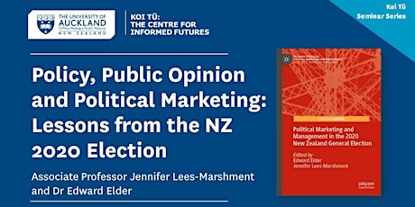 Immagine principale di Policy, public opinion & political marketing: Lessons from NZ 2020 election 