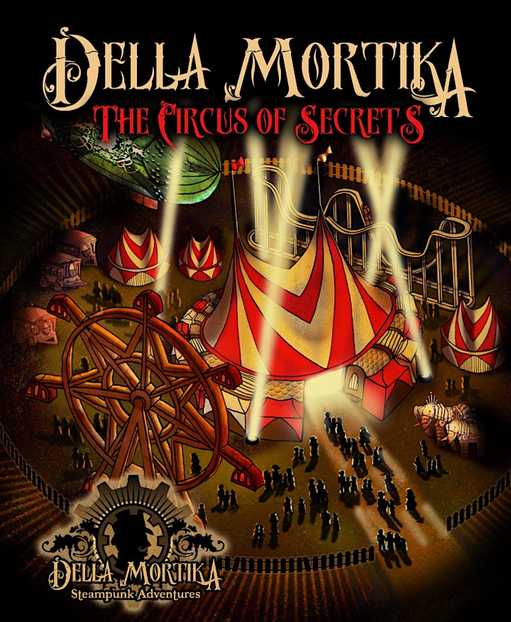 
		Book Launch - Della Mortika Book 3 in the Steampunk Adventure Series image
