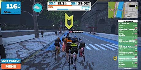 Zwift Cycling Property Networking Ride