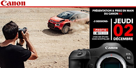 Canon EOS R3 : testez le en magasin!  primärbild