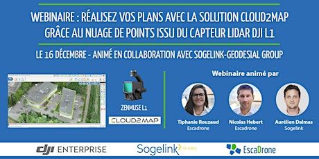 Image principale de Utiliser Cloud2Map pour vos plans avec un nuage de points issu du Lidar L1