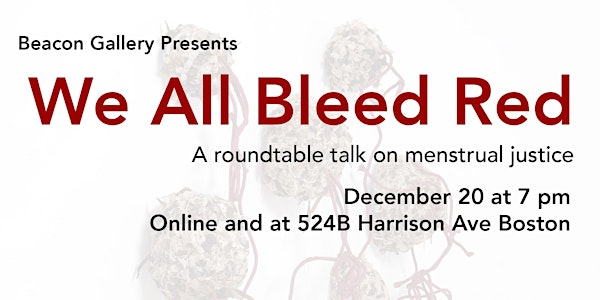ONLINE ONLY - We All Bleed Red | Roundtable on Menstrual Justice