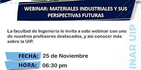 Imagen principal de MATERIALES INDUSTRIALES Y SUS PERSPECTIVAS FUTURAS