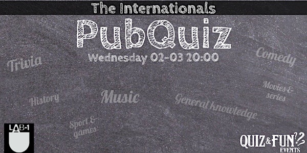 The internationals PubQuiz | Eindhoven