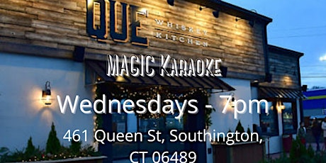 MAGIC Karaoke at Que Whisky Kitchen tickets