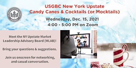 USGBC New York Upstate Candy Canes + Cocktails primary image