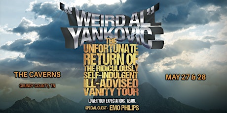 "Weird Al" Yankovic in The Caverns - 5/27 & 5/28 tickets