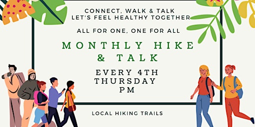 Monthly Hike with your favorite drink for happy mind and healthy body