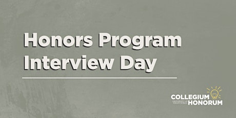 Honors Scholarship Interview Day @ University of Valley Forge 3/4/22 tickets