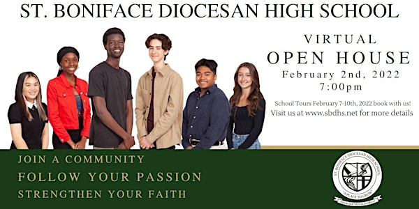 St. Boniface Diocesan High School Virtual Open House & School Tour Info