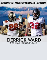 Champs Memorabilia Show-Signings-Derrick Ward tickets
