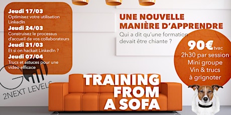 Image principale de Training from a sofa - Trucs & astuces pour une vidéo efficace