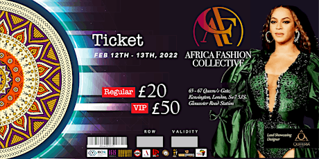 Africa Fashion Collective at London Fashion Week 2022 tickets