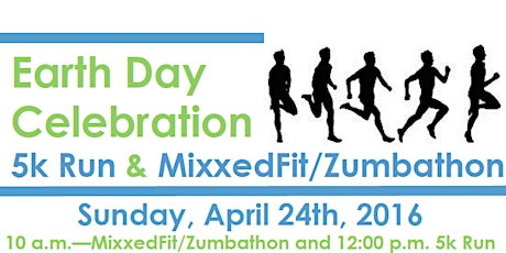 2016 Sarpy County Earth Day - 5k Run/Walk & MixxedFit/ZUMBAthon INDIVIDUAL Registration primary image