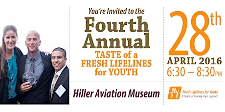 Fourth Annual Taste of Fresh Lifelines for Youth 2016 primary image