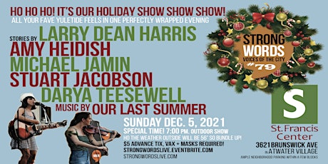 Strong Words - December 5th  Holiday Show