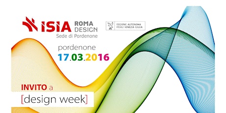 Imagen principal de Pordenone Design Week: ISIA Open Day 17/03/2016