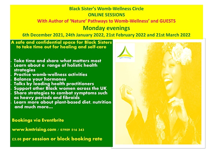 
		Black Sister's Womb-Wellness Online Circle image
