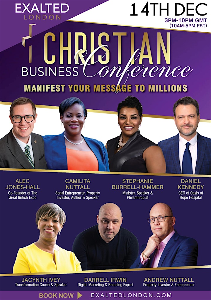 
		EXALTED LONDON Christian Business Conference image
