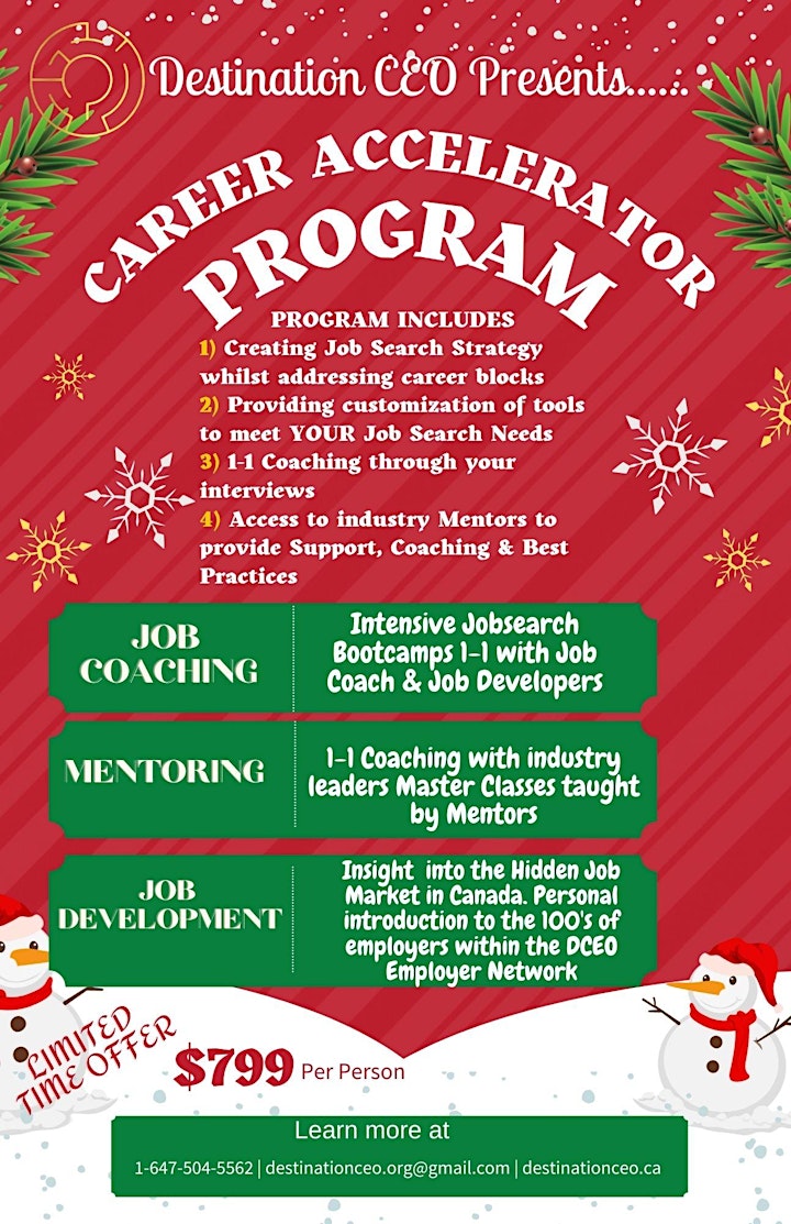 
		Career Accelerator Bridging Program - Holiday Special image
