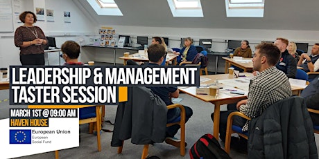Leadership and Management Taster Session tickets