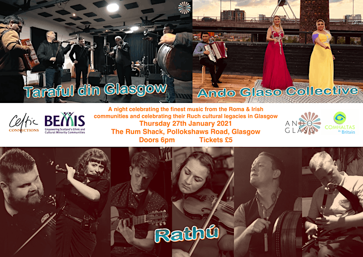 BEMIS & Celtic Connections: An Evening of Roma & Irish Music in Glasgow image