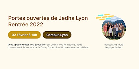 [Virtual Visit] Jedha vous ouvre ses portes ! - Campus Lyon billets