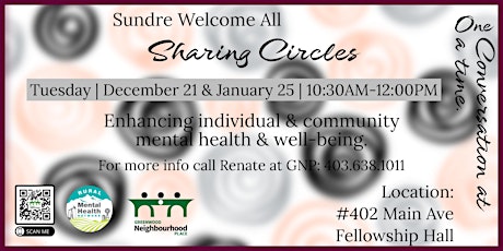 Sundre Welcome All Sharing Circles tickets